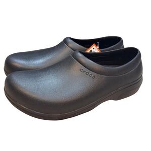 CROCS Men's Black Slip-On Loafers